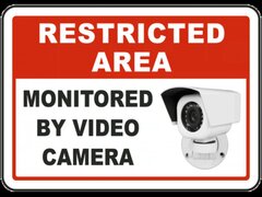 Monitored By Video Camera